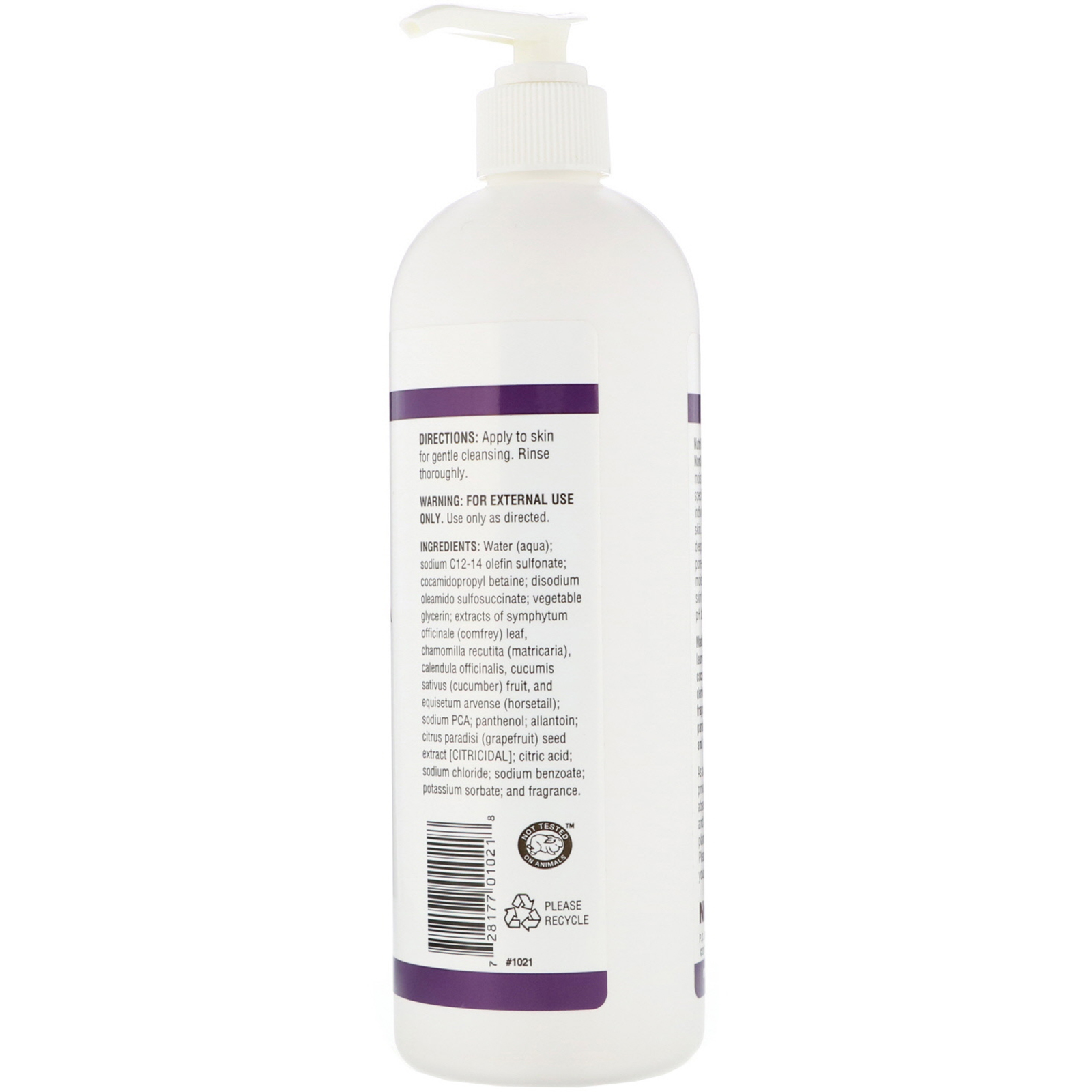 NutriBiotic, Limpador para a Pele, Sem Sabão, Fruta Fresca, 473 ml (16 oz) - Imagem 2