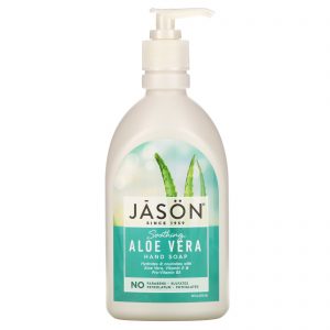 Jason Natural, Sabonete para as Mãos, Babosa Relaxante, 16 fl oz (473 ml)