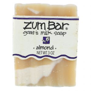 Indigo Wild, Zum Bar, Sabonete de Leite de Cabra, Amêndoas, Barra de 3 oz
