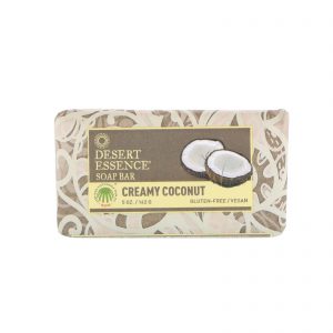 Desert Essence, Sabão em Barra, Coco Cremoso, 5 oz (142 g)