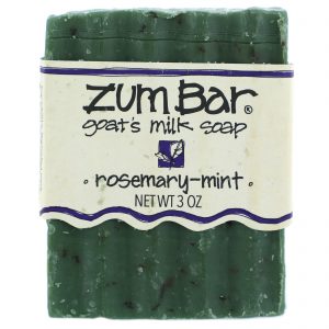 Indigo Wild, Zum Bar, Sabonete de Leite de Cabra, Alecrim-Hortelã, Barra de 3 oz