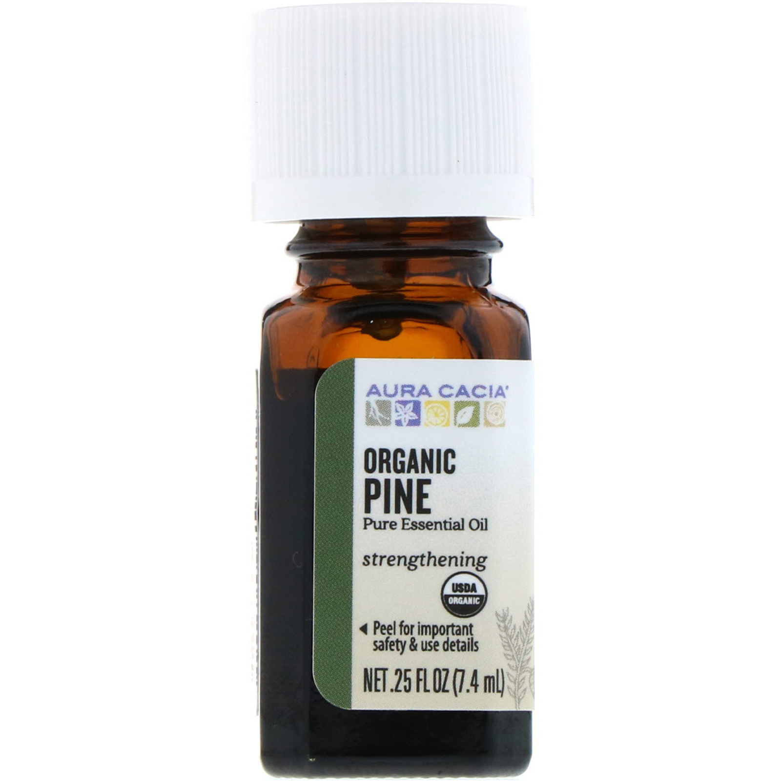 Aura Cacia, Pinheiro Orgânico, .25 fl oz (7,4 ml)