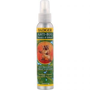 Badger Company, Repelente Orgânico, Shake & Spray, 118,3 ml (4 fl oz)