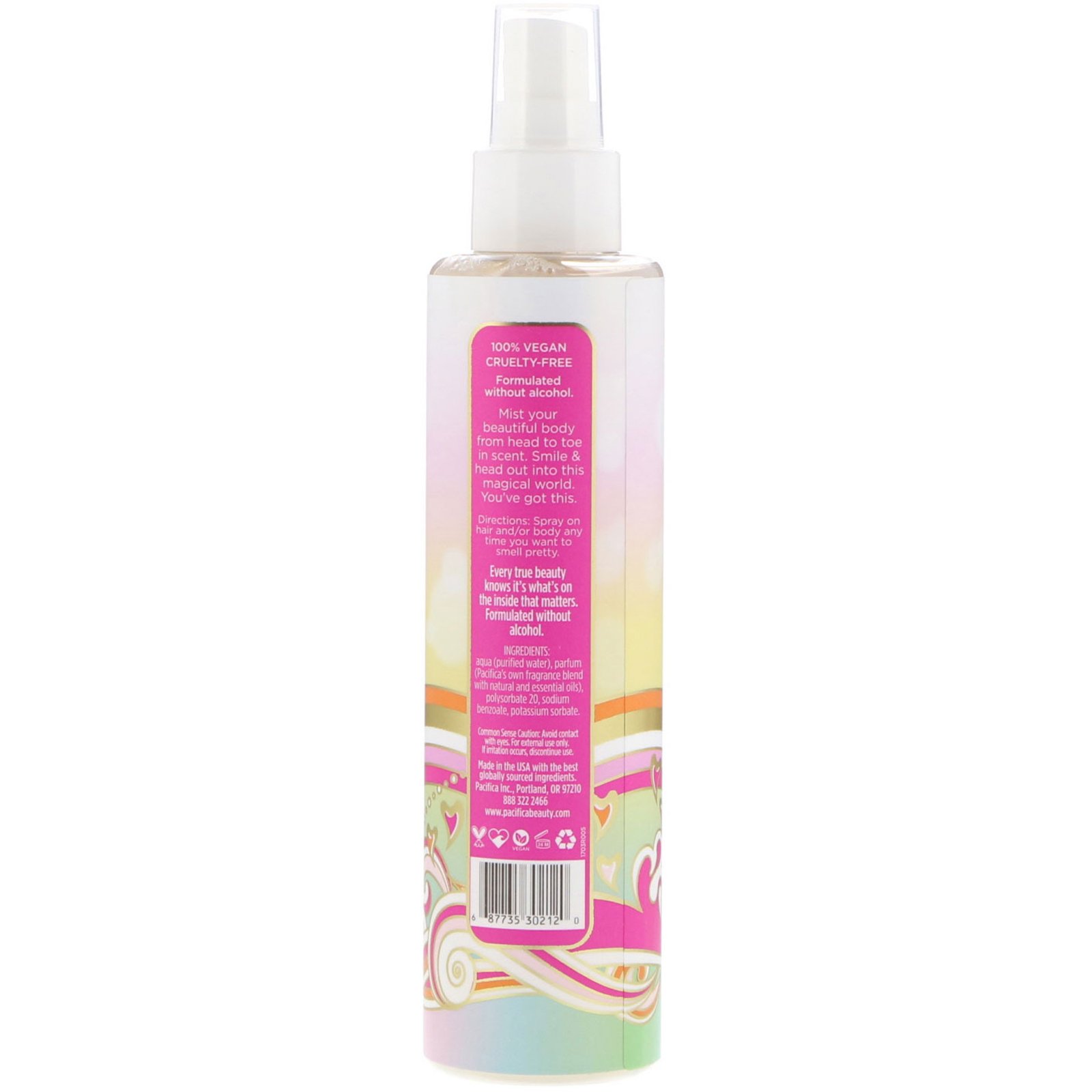 Pacifica, Névoa Perfumada de Baunilha para Corpo e Cabelos Island, 6 fl oz (177 ml) - Imagem 2