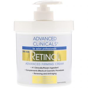 Advanced Clinicals, Retinol, Creme Firmador Avançado, 454 g (16 oz)
