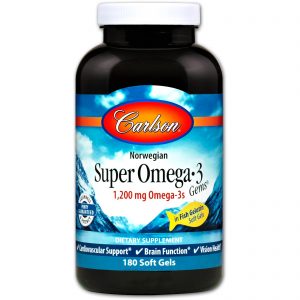 Carlson Labs, Norwegian, Super Omega-3 Gems, 180 Soft Gels