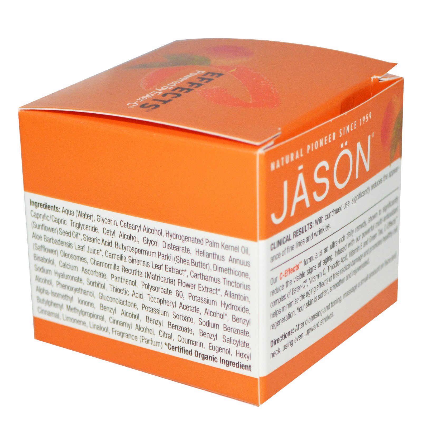 Jason Natural, C Effects, Creme, 2 oz (57 g) - Imagem 2