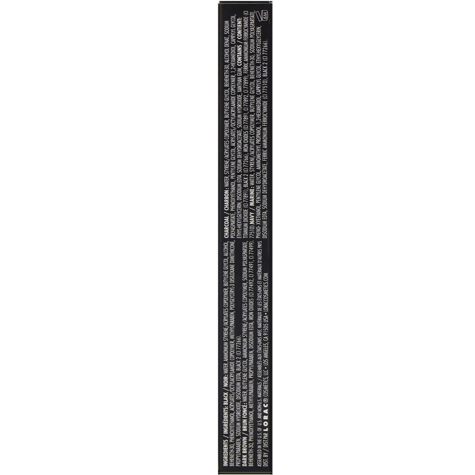 Lorac, Front of the Line, delineador líquido Pro, Black, 0,55 ml - Imagem 3