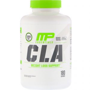 MusclePharm, Essentials, CLA, 1.000 mg, 180 Cápsulas Softgel