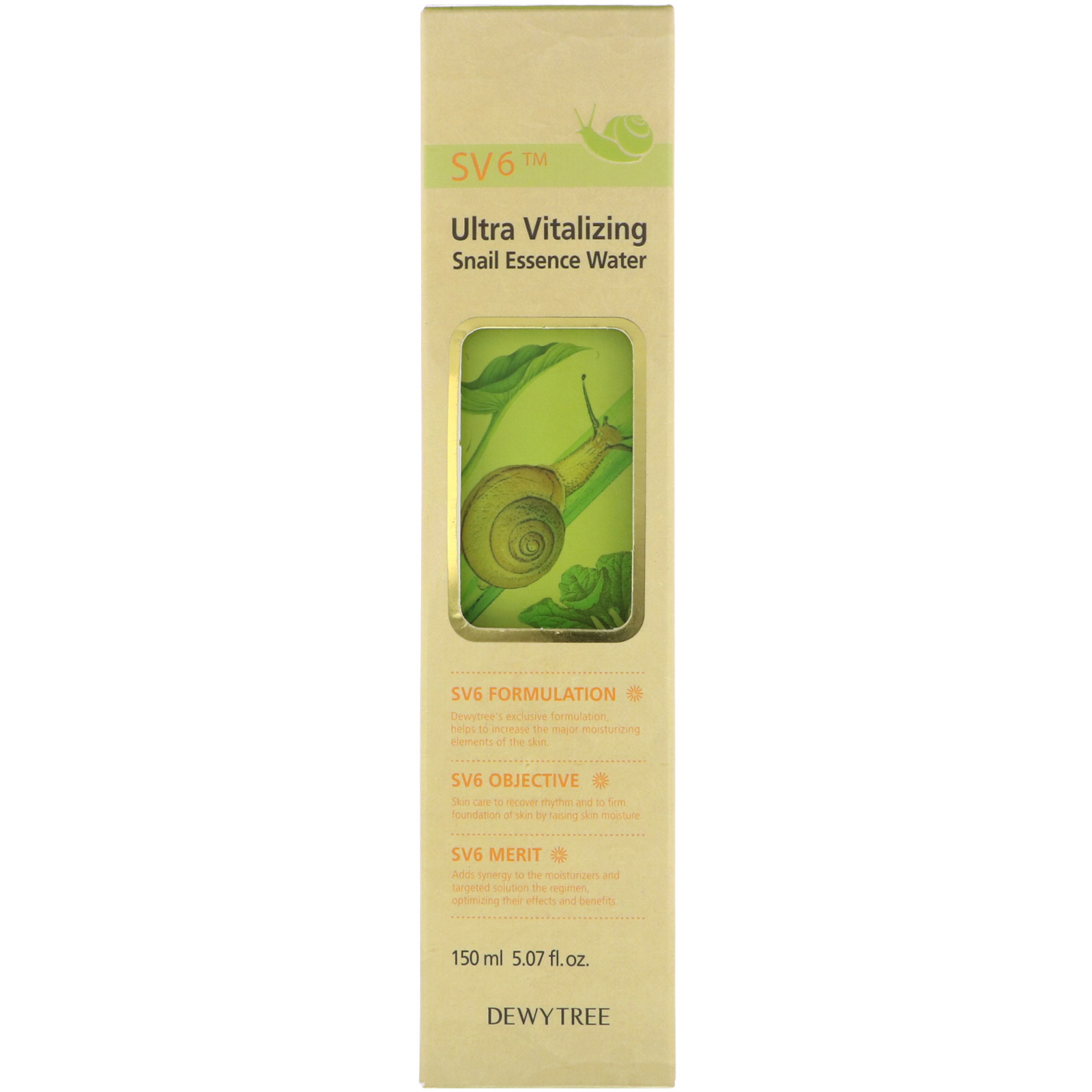 Dewytree, Água de Essência de Lesma Ultravitalizante, 5,07 fl oz (150 ml) - Imagem 2