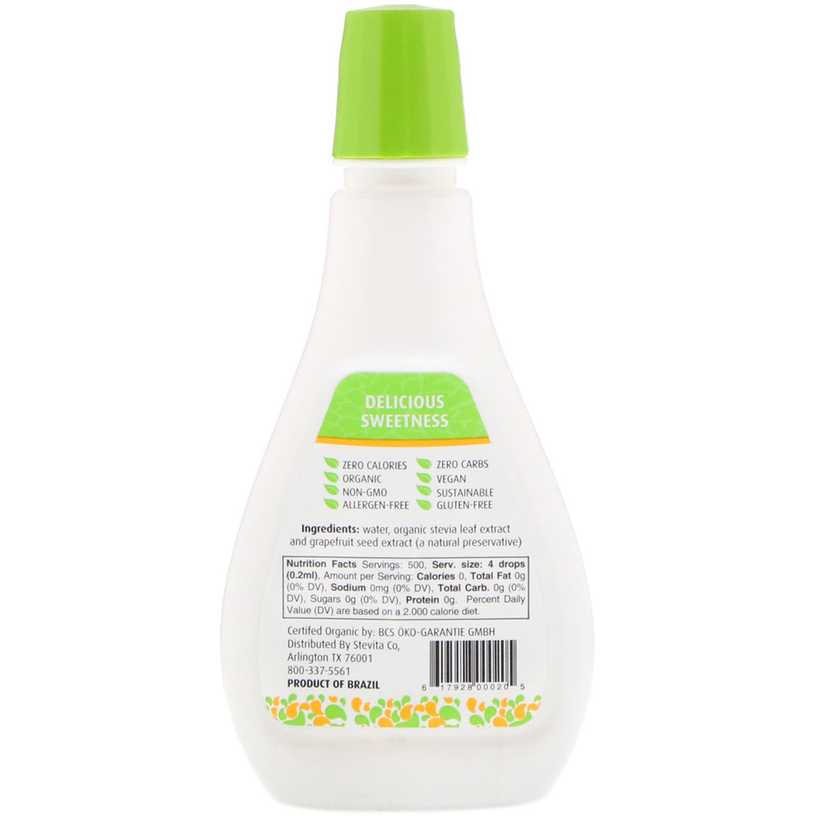 Stevita, Estévia Líquida Orgânica, 100 ml - Imagem 2