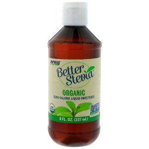Now Foods, Orgânico, BetterStevia, Adoçante Líquido com Zero Calorias, 8 fl oz (237 ml)