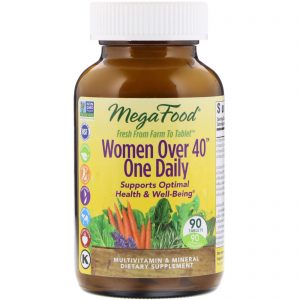 MegaFood, Mulheres com mais de 40 anos, 90 Comprimidos