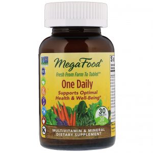 MegaFood, Diário, 30 Tabletes
