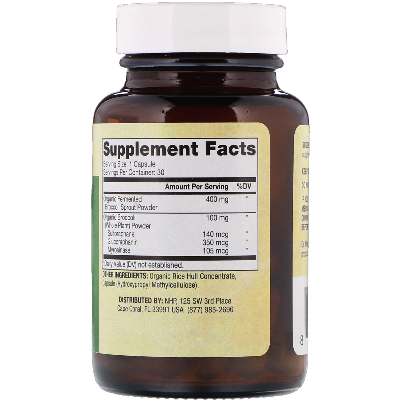Dr. Mercola, Brotos de Brócolis Fermentados, 30 Cápsulas - Imagem 2