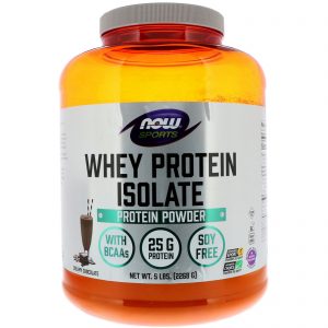 Now Foods, Atletas, Whey Protein Isolada, Chocolate Holandês, 5 lbs (2268 g)