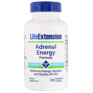 Life Extension, Adrenal Energy Formula, 120 Cápsulas Vegetarianas