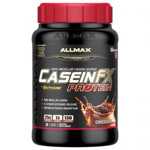 ALLMAX Nutrition, CaseinFX, 100% Caseína Proteína Micelar, Chocolate, 2 lbs. (907 g)