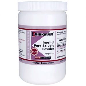 Kirkman Labs, Inositol Puro Pó Solúvel, Hipoalergênico - 454 g (16 oz)
