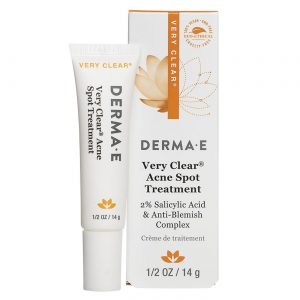 Derma E Clear Skin - Tratamento para Manchas e Acnes - 0,5 onças (14g)