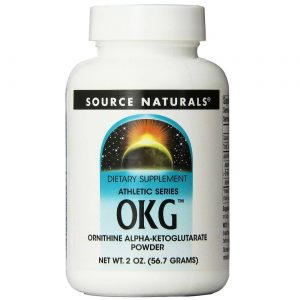 Source Naturals, OKG™ Ornitina Ketoglutarato em Pó - 56.7 g (2 oz)