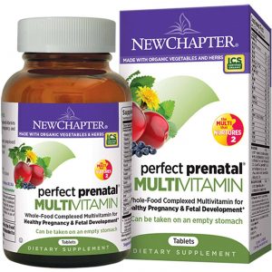 New Chapter Perfeito pré-natal 192 Tabletes