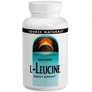Source Naturals, L-Leucine em Pó - 3,53 oz