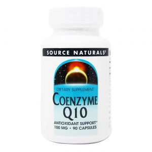 Source Naturals, Coenzima Q10 - 100 mg - 90 Cápsulas