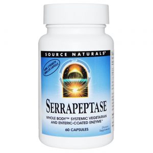 Source Naturals, Serrapeptase Vegetariana - 60 Cápsulas Vegetarianas