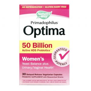 Nature's Way, Primadophilus® Optima - Para mulheres - 30 Cápsulas Vegetarianas