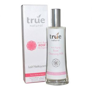 True Natural, Loção Anti-Idade e de Limpeza de Leite de Rosas - 300 ml (10 fl oz)