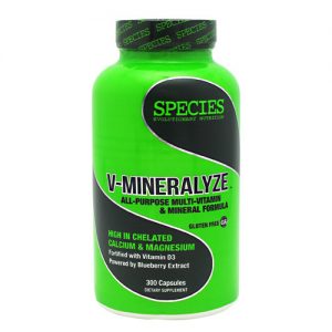 Species Nutrition, V-Mineralyze™ - 300 Cápsulas