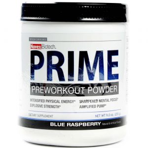 Novex BioTech, Prime Pré-Treino, Framboesa Azul - 255 g (9 oz)