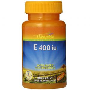Thompson, E 400 IU - 60 Cápsulas em Gel