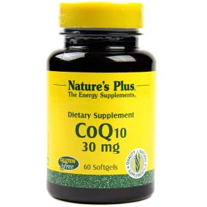 Nature's Plus, Coenzima Q10 - 60 Cápsulas em Gel
