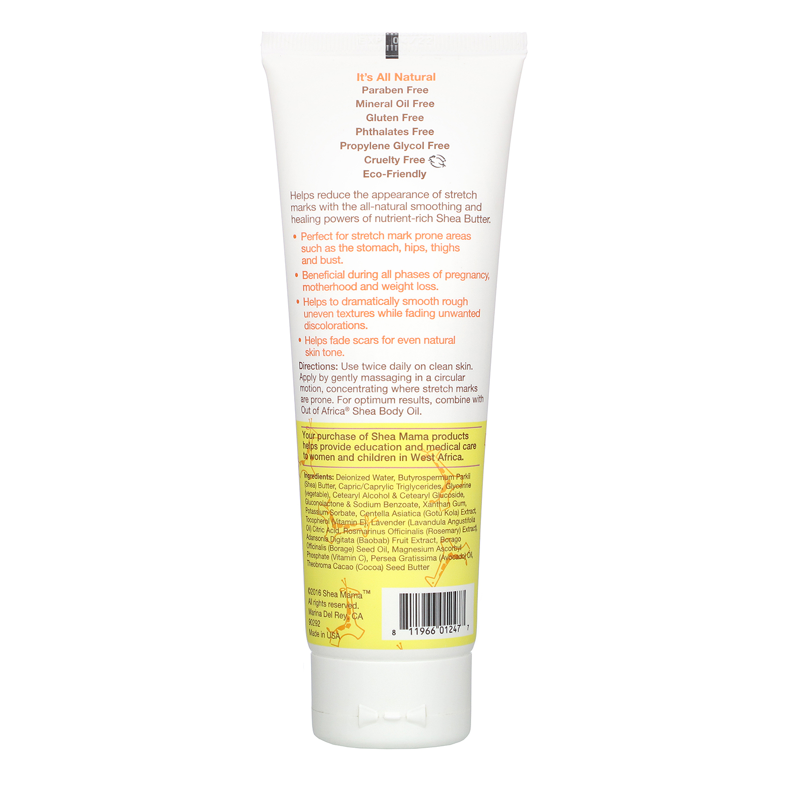 Shea Baby, Creme para estrias, 4 oz (118,3 ml) - Imagem 2