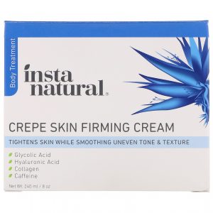 InstaNatural, Creme Firmador para Pele Enrugada, Tratamento Corporal, 240 ml (8 oz)