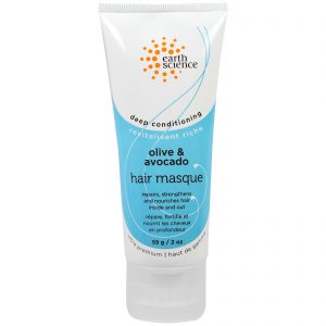 Earth Science, Condicionamento profundo, Máscara Capilar, Oliva e Abacate, 2 oz (59 g)