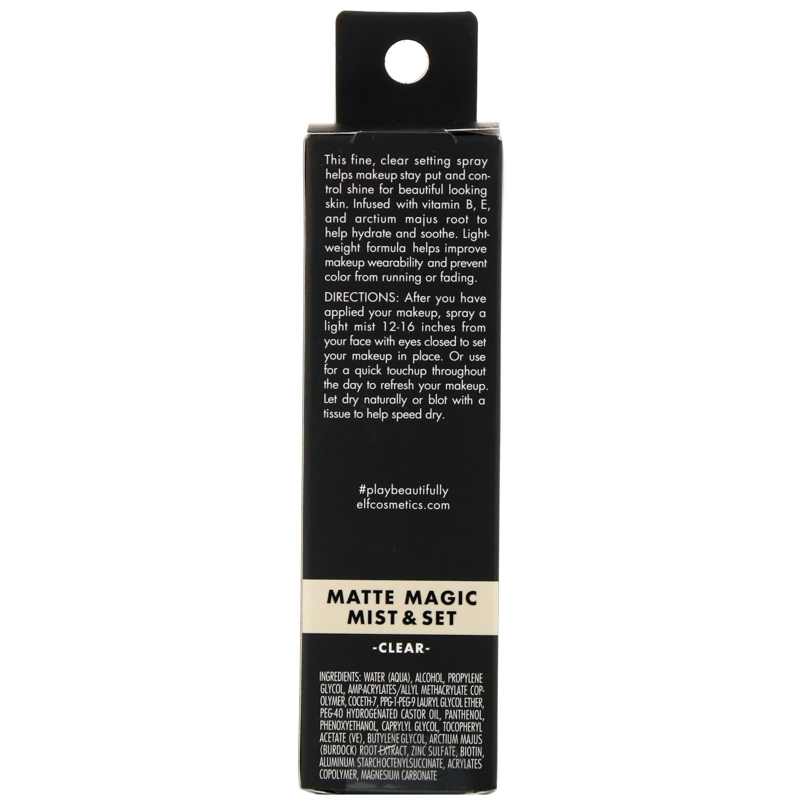E.L.F., Fixador de Maquiagem, Mist & Set, 60 ml (2,02 oz) - Imagem 3
