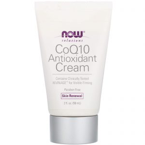 Now Foods, Solutions, Creme Antioxidante com CoQ10, 2 fl oz (59 ml)