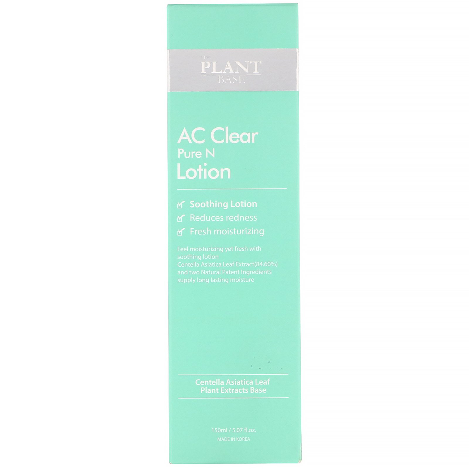 The Plant Base, AC Clear, Loção Pure N, 150 ml (5,07 fl oz) - Imagem 2