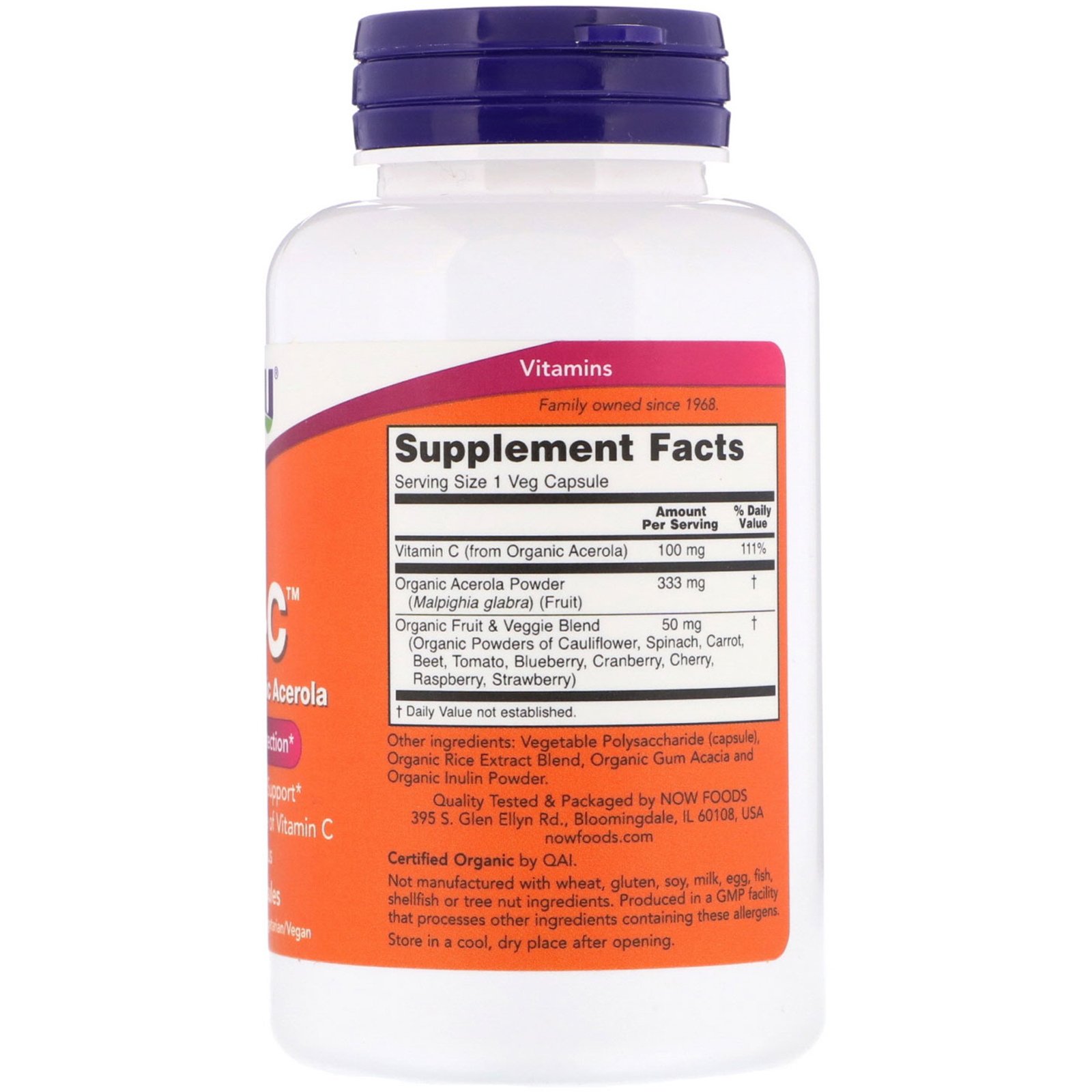 Now Foods, Tru-C, 60 Cápsulas Vegetais - Imagem 2