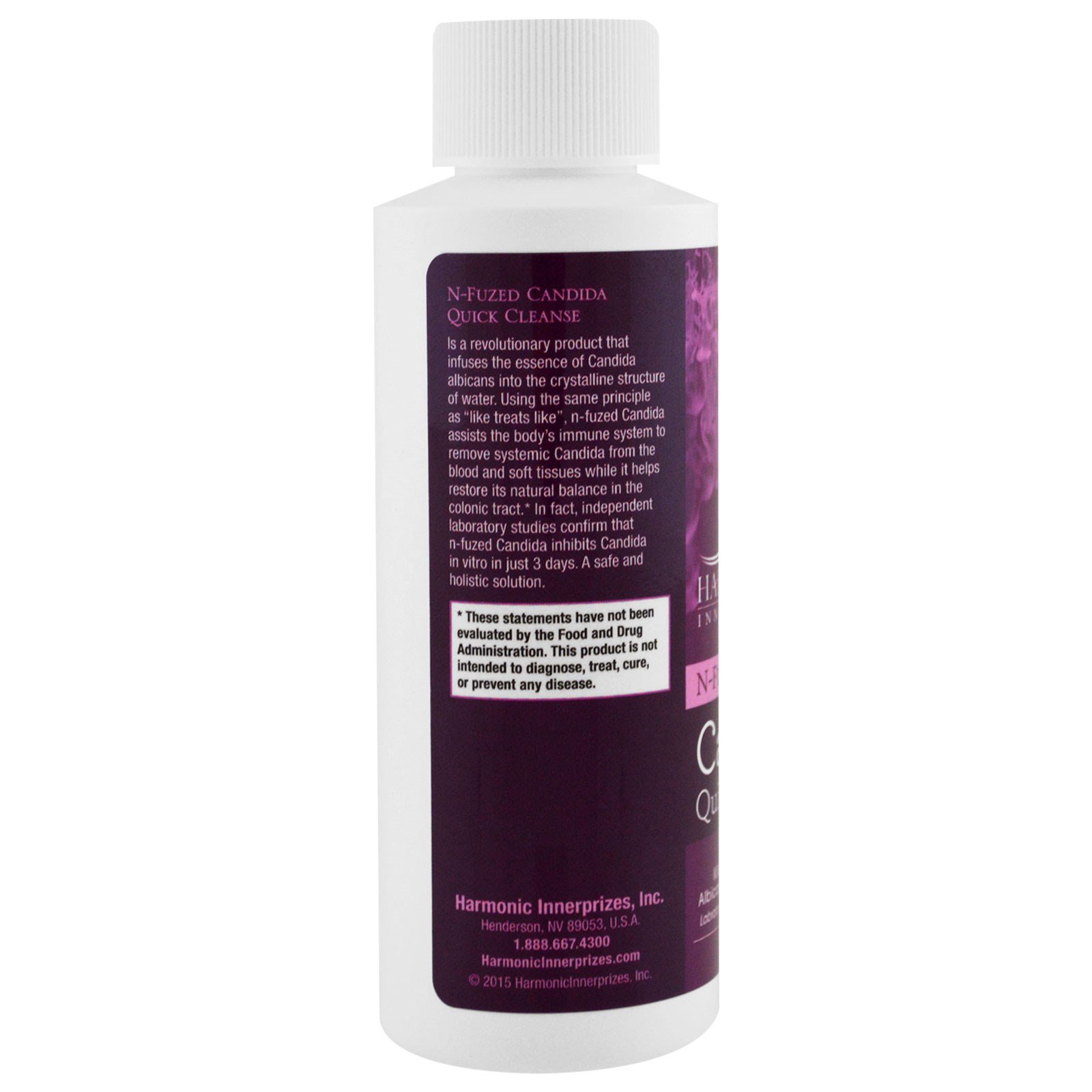 Harmonic Innerprizes, Infusão da Essência de Candida Albicans, 4 fl oz (118 ml) - Imagem 3