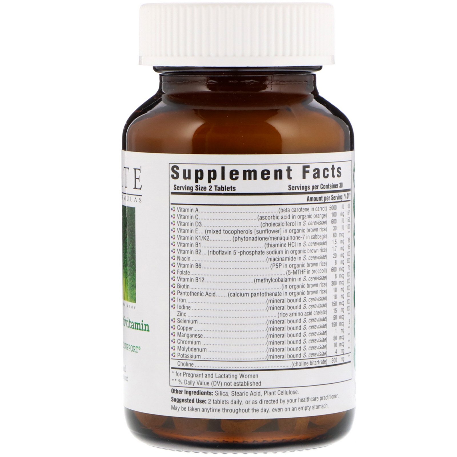 Innate Response Formulas, Multivitamínico Baby & Me, 60 Comprimidos - Imagem 2