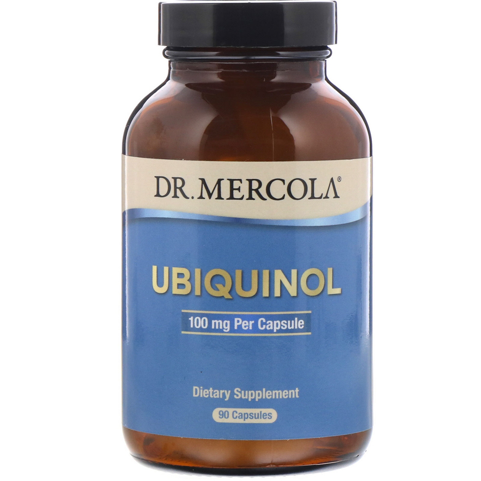 Dr. Mercola, Ubiquinol, 100 mg, 90 Cápsulas