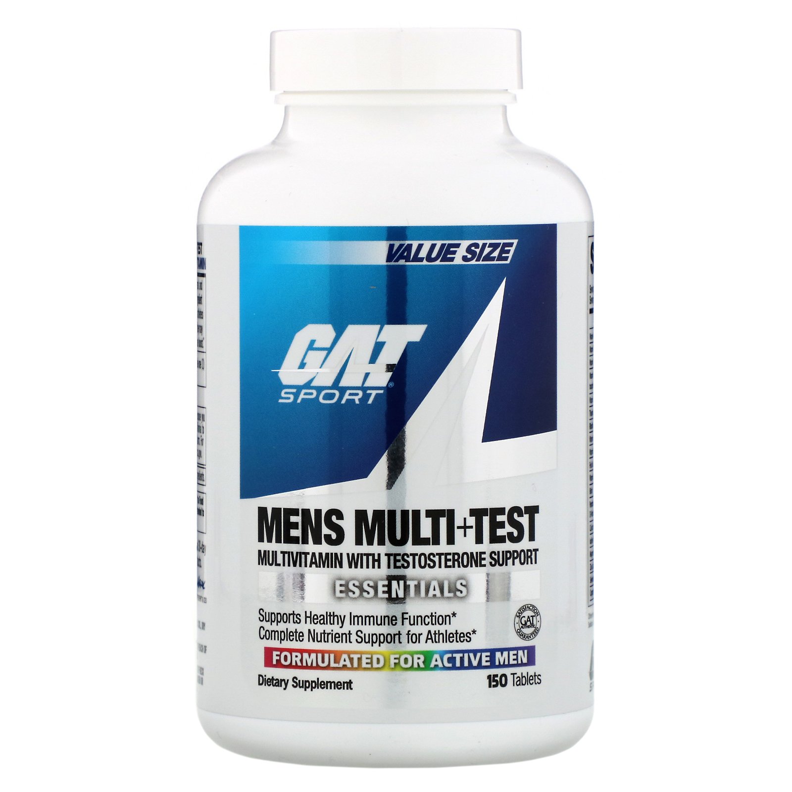 GAT, Multivitamínico Masculino + Testosterona, 150 Comprimidos - Imagem 3