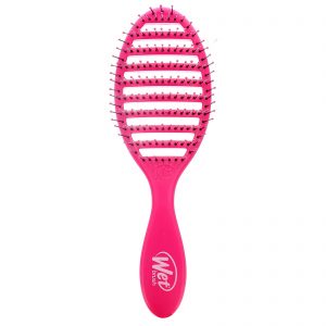 Wet Brush, Escova de Cabelos de Secagem Rápida, Rosa, 1 Escova