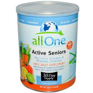 All One Idosos Activos Unflavored 15,9 oz (30-Day Supply)