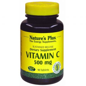 Nature's Plus, Vitamina C 500 com Rosa Mosqueta - 90 Tabletes