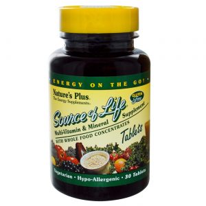 Nature's Plus, Multivitamínico Source of Life® - 30 Tabletes